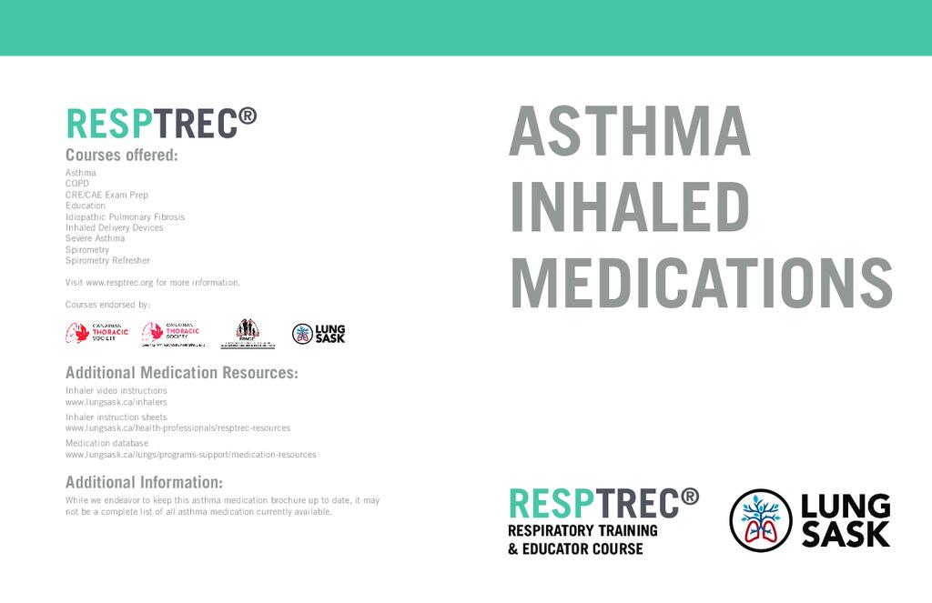 Asthma Inhaled Medications